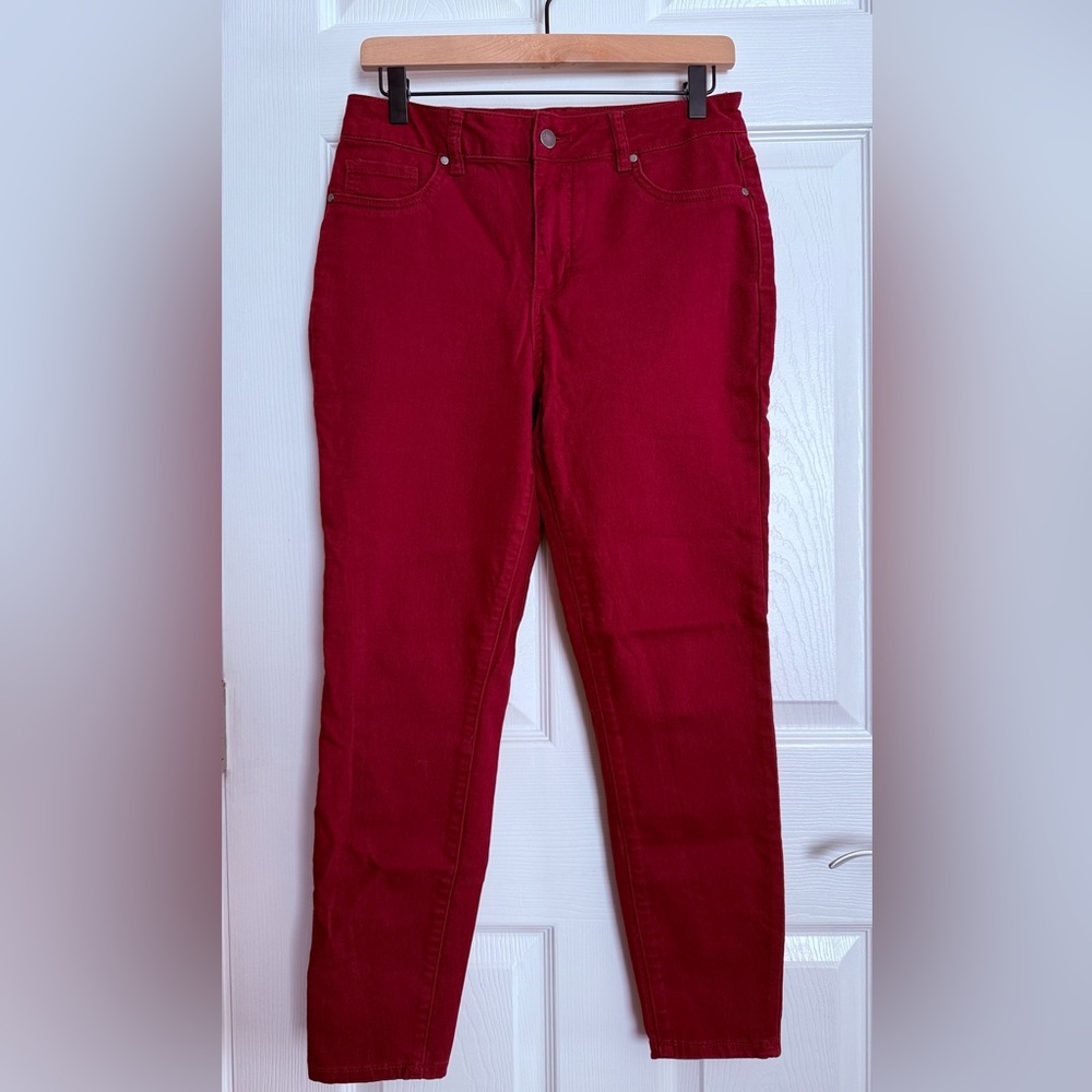 Women's Red Jeans